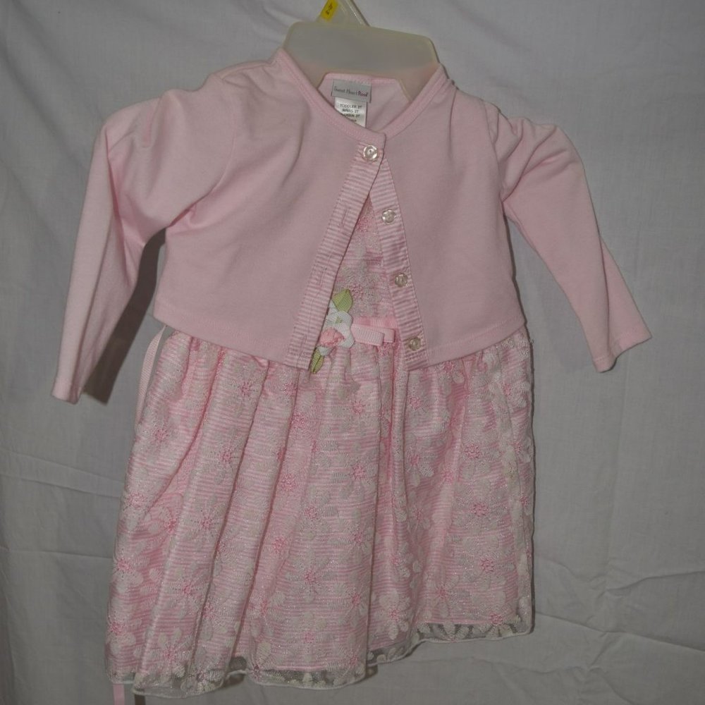 Sweet Heart Rose Pink Lace Easter & Party Dress